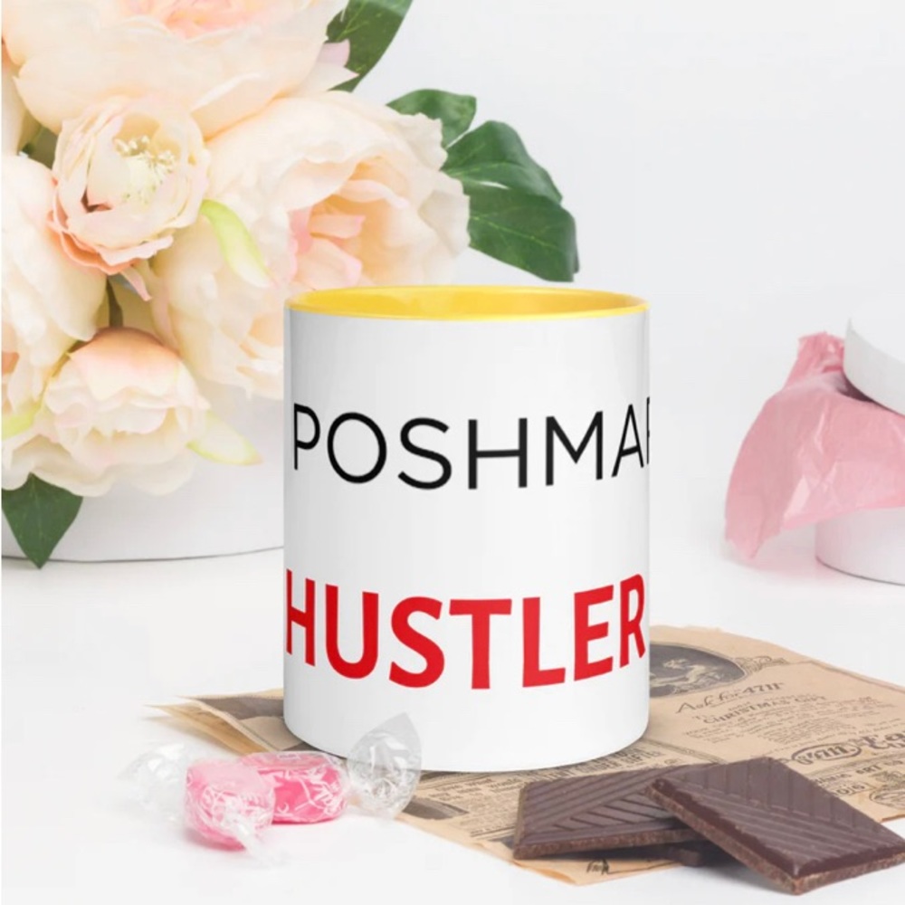 "POSH HUSTLER" (Custom for Posh) Graphic Drinkware-NIB